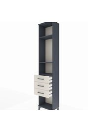 Arges Dolap 3 Raflı 3 Çekmeceli 44x30x221 - S28M081V4A