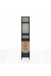 Arges Dolap 3 Raflı 3 Çekmeceli 44x30x221 - S28M081V6A