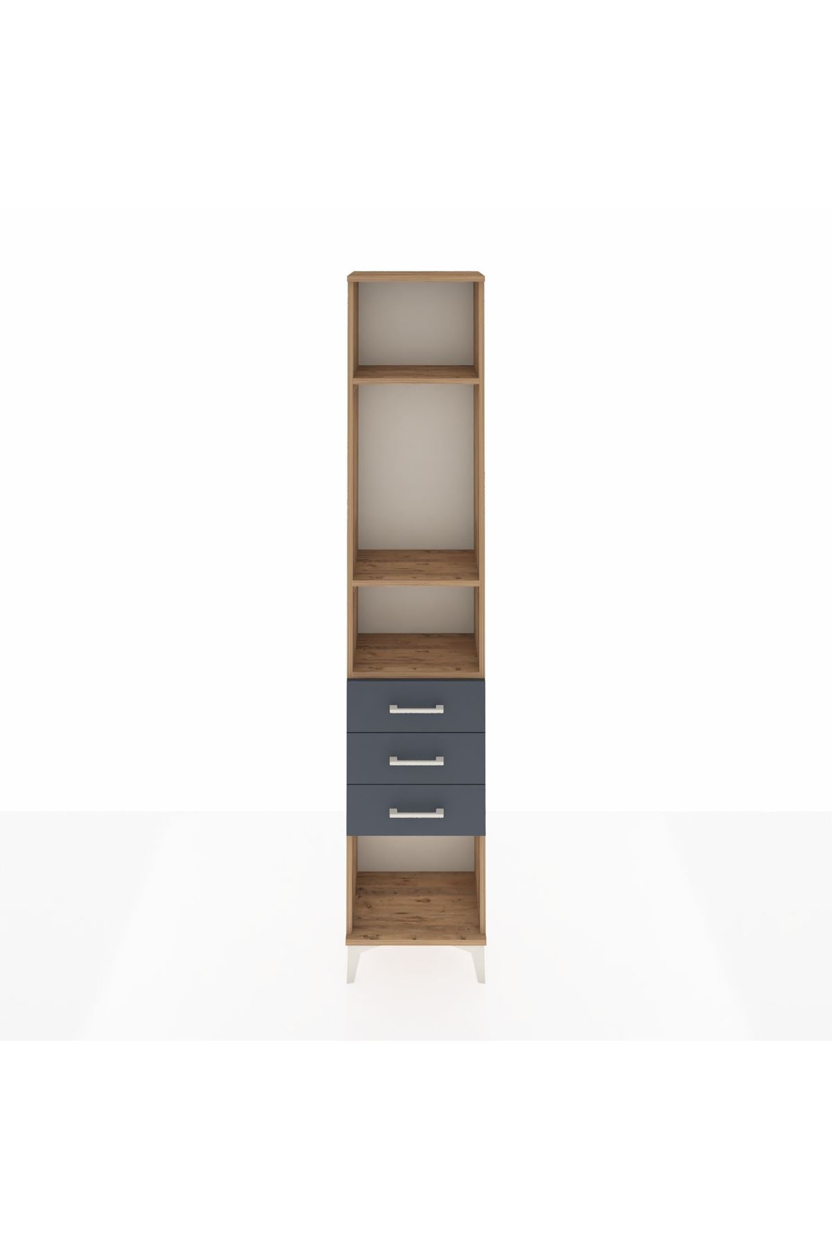 Arges Dolap 3 Raflı 3 Çekmeceli 44x30x221 - S28M081V8A