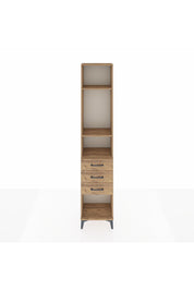 Arges Dolap 3 Raflı 3 Çekmeceli 44x30x221 - S28M081V9A