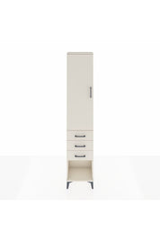 Arges Dolap 3 Raflı 3 Çekmeceli Tek Kapaklı 44x30x221 - S28M083V1A