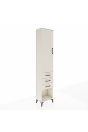 Arges Dolap 3 Raflı 3 Çekmeceli Tek Kapaklı 44x30x221 - S28M083V1A