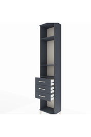 Arges Dolap 3 Raflı 3 Çekmeceli 44x30x221 - S28M084V5A