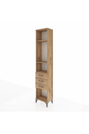 Arges Dolap 3 Raflı 3 Çekmeceli 44x30x221 - S28M084V9A