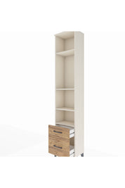 Arges Dolap 4 Raflı 2 Çekmeceli 44x30x221 - S28M087V3A