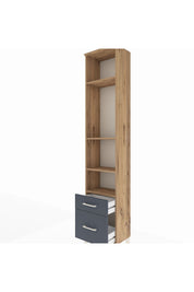 Arges Dolap 4 Raflı 2 Çekmeceli 44x30x221 - S28M087V8A