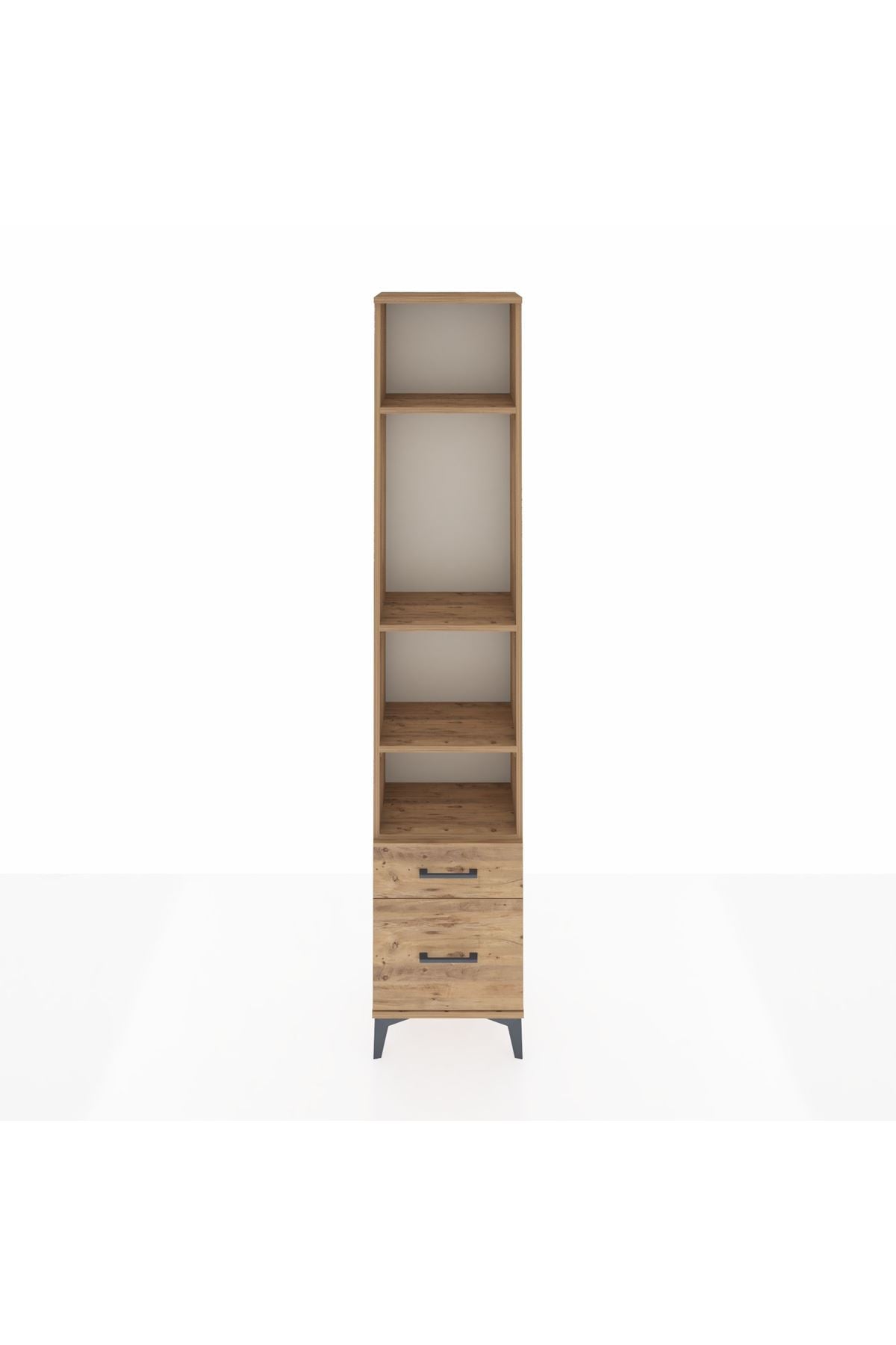 Arges Dolap 4 Raflı 2 Çekmeceli 44x30x221 - S28M087V9A