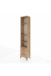 Arges Dolap 4 Raflı 2 Çekmeceli 44x30x221 - S28M087V9A