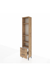 Arges Dolap 4 Raflı 2 Çekmeceli 44x30x221 - S28M087V9A