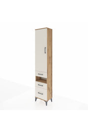 Arges Dolap 3 Raflı 3 Çekmeceli Tek Askılı 44x30x221 - S28M088V7A