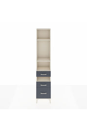 Arges Dolap 4 Raflı 3 Çekmeceli 44x30x221 - S28M090V2A