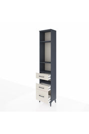Arges Dolap 4 Raflı 3 Çekmeceli 44x30x221 - S28M090V4A