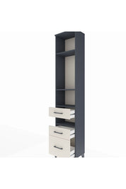 Arges Dolap 4 Raflı 3 Çekmeceli 44x30x221 - S28M090V4A