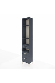 Arges Dolap 4 Raflı 3 Çekmeceli 44x30x221 - S28M090V5A