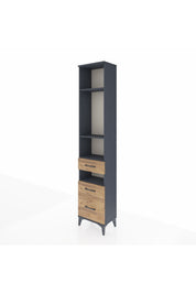 Arges Dolap 4 Raflı 3 Çekmeceli 44x30x221 - S28M090V6A
