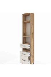 Arges Dolap 4 Raflı 3 Çekmeceli 44x30x221 - S28M090V7A