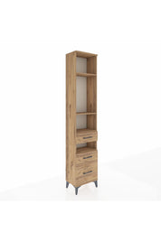 Arges Dolap 4 Raflı 3 Çekmeceli 44x30x221 - S28M090V9A