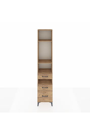 Arges Dolap 4 Raflı 3 Çekmeceli 44x30x221 - S28M090V9A