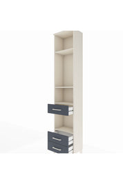 Arges Dolap 4 Raflı 3 Çekmeceli 44x30x221 - S28M093V2A