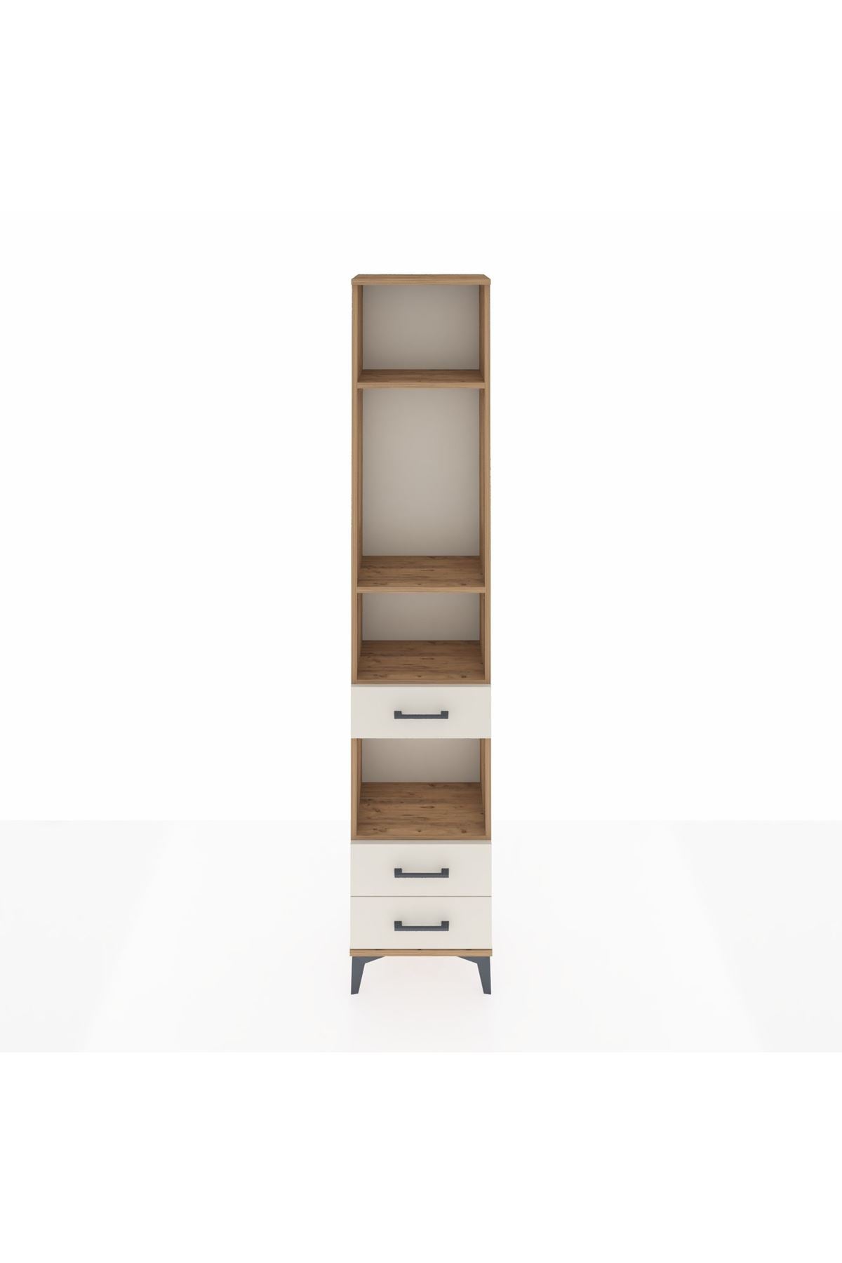 Arges Dolap 4 Raflı 3 Çekmeceli 44x30x221 - S28M093V7A