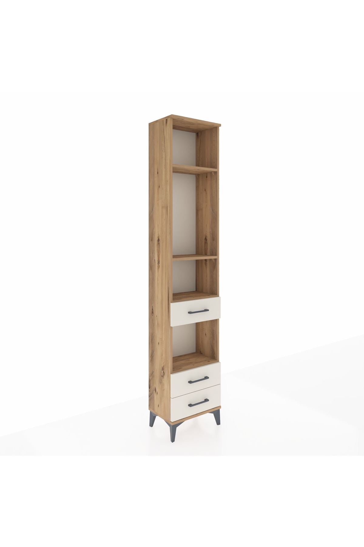 Arges Dolap 4 Raflı 3 Çekmeceli 44x30x221 - S28M093V7A