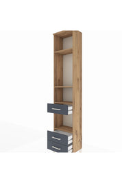 Arges Dolap 4 Raflı 3 Çekmeceli 44x30x221 - S28M093V8A