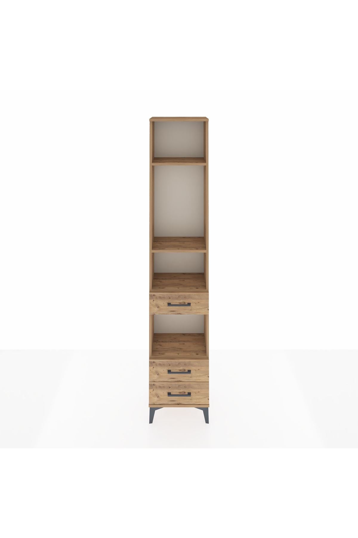 Arges Dolap 4 Raflı 3 Çekmeceli 44x30x221 - S28M093V9A