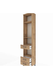 Arges Dolap 4 Raflı 3 Çekmeceli 44x30x221 - S28M093V9A