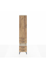 Arges Dolap 3 Raflı 4 Çekmeceli Tek Askılı 44x30x221 - S28M094V3A