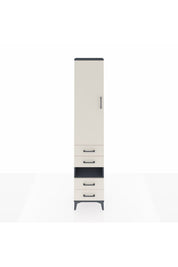 Arges Dolap 4 Raflı 4 Çekmeceli Tek Kapaklı 44x30x221 - S28M095V4A
