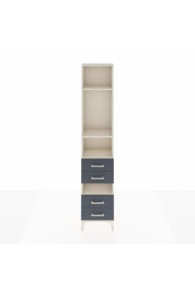 Arges Dolap 4 Raflı 4 Çekmeceli 44x30x221 - S28M096V2A