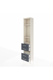 Arges Dolap 4 Raflı 4 Çekmeceli 44x30x221 - S28M096V2A