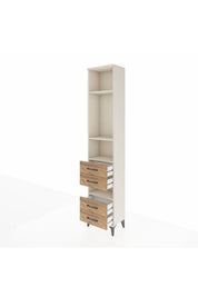 Arges Dolap 4 Raflı 4 Çekmeceli 44x30x221 - S28M096V3A