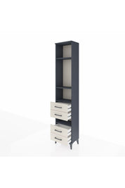 Arges Dolap 4 Raflı 4 Çekmeceli 44x30x221 - S28M096V4A