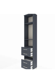 Arges Dolap 4 Raflı 4 Çekmeceli 44x30x221 - S28M096V5A