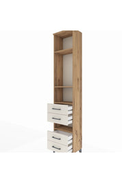 Arges Dolap 4 Raflı 4 Çekmeceli 44x30x221 - S28M096V7A
