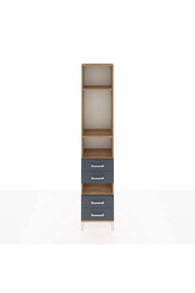 Arges Dolap 4 Raflı 4 Çekmeceli 44x30x221 - S28M096V8A
