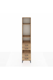 Arges Dolap 4 Raflı 4 Çekmeceli 44x30x221 - S28M096V9A