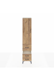 Arges Dolap 3 Raflı 3 Çekmeceli Tek Askılı 44x30x221 - S28M097V3A