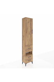 Arges Dolap 3 Raflı 3 Çekmeceli Tek Askılı 44x30x221 - S28M097V9A