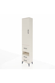 Arges Dolap 4 Raflı 3 Çekmeceli Tek Kapaklı 44x30x221 - S28M098V1A