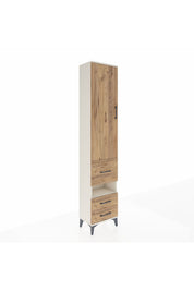 Arges Dolap 4 Raflı 3 Çekmeceli Tek Kapaklı 44x30x221 - S28M098V3A