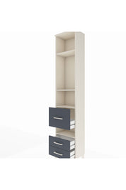 Arges Dolap 4 Raflı 3 Çekmeceli 44x30x221 - S28M099V2A