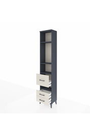 Arges Dolap 4 Raflı 3 Çekmeceli 44x30x221 - S28M099V4A