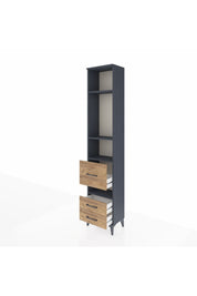 Arges Dolap 4 Raflı 3 Çekmeceli 44x30x221 - S28M099V6A