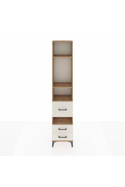 Arges Dolap 4 Raflı 3 Çekmeceli 44x30x221 - S28M099V7A