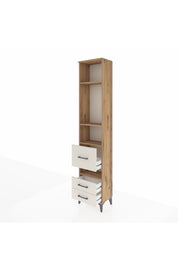 Arges Dolap 4 Raflı 3 Çekmeceli 44x30x221 - S28M099V7A