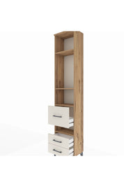 Arges Dolap 4 Raflı 3 Çekmeceli 44x30x221 - S28M099V7A
