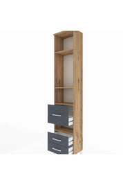 Arges Dolap 4 Raflı 3 Çekmeceli 44x30x221 - S28M099V8A