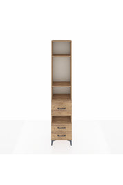 Arges Dolap 4 Raflı 3 Çekmeceli 44x30x221 - S28M099V9A